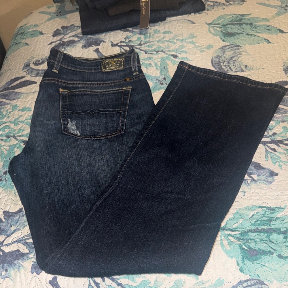 Lucky Brand Dark Indigo Women's Easy Rider Jeans